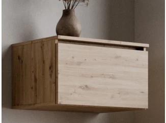 Nástenná skrinka Asko Living, 60 cm, dub artisan