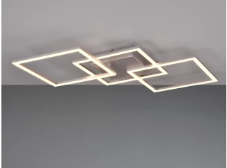 Stropné/nástenné osvetlenie LED Trail 74,5 cm, titanový kov