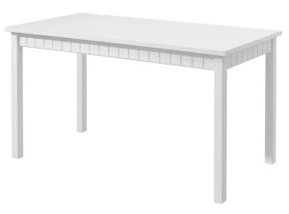 Jedálenský stôl Atik 135x90 cm, biely
