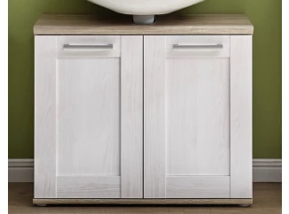 Kúpeľňová skrinka pod umývadlo Romance, smrekovec/dub