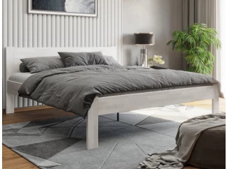 Posteľ Fava 180x200 cm, bielený buk