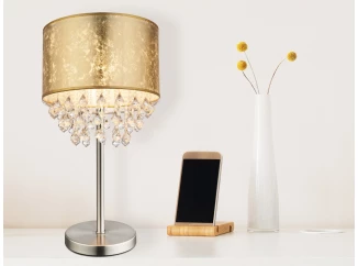 Stolová  lampa Amy 32x56 cm, zlatá