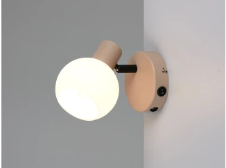 Stropné/nástenné osvetlenie Boba, béžová