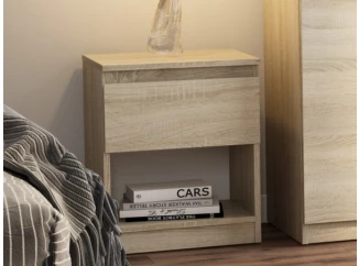 Skrinka/nočný stolík Carlos 401S, dub sonoma