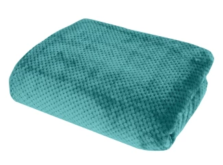 Deka Spots 150x200 cm, petrolejová