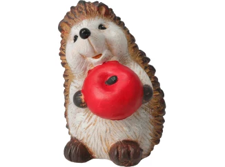 Dekoračná soška (2 druhy) Ježko s jablkom