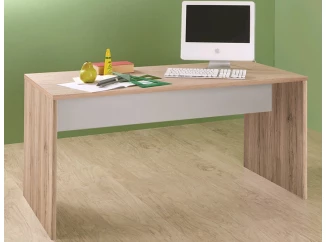 písací stôl Cariba, dub san remo/biely