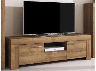 TV skrinka s policou Sky, dub riviera