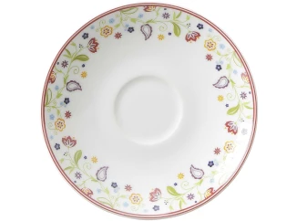 Espresso podšálka Shanti Doppio 12 cm, farebné kvety