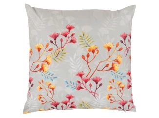 Dekoračný vankúš 45x45 cm, slamienky, zamat