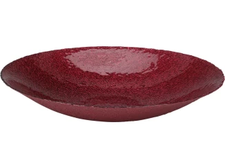 Dekoratívna misa 40 cm, červená