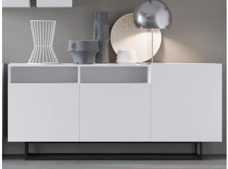 Široká komoda Enjoy, biela