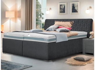 Posteľ Rita 180x200 cm, antracitová látka