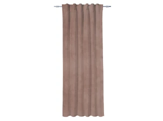 Záves Nantes 140x245 cm, staroružová zamatová štruktúra