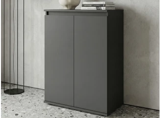 Skrinka 2-dverová Brest, 60 cm, antracitová