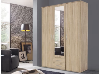 Šatníková skriňa 3-dverová Twin, dub sonoma