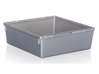 Organizér do šuplíku Pepe 15x15 cm, šedý