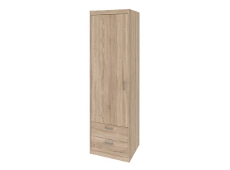 Úzka skriňa so zásuvkami Mega 14, dub sonoma