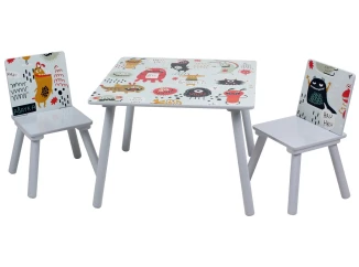 Detská sada nábytku Farebné príšerky