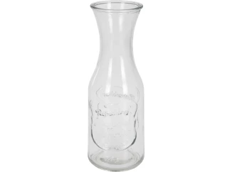 Sklenená karafa 1 l, 27,5 cm