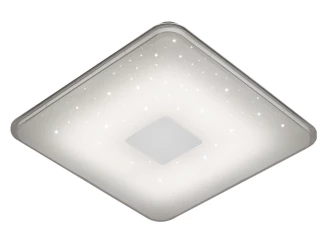 Stropné/nástenné LED osvetlenie Samurai 42 cm, biele, trblietavý efekt