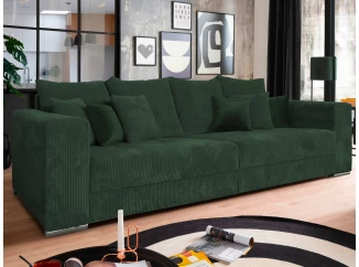 Pohovka Richard, fľaškovo zelená látka