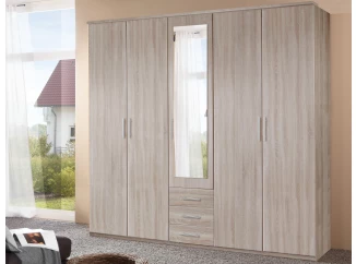 Šatníková skriňa Ben, 225 cm, dub sonoma