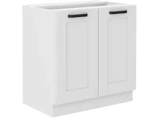 Dolná kuchynská skrinka Luna, 80 cm, biela