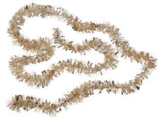 Vianočná reťaz 3 m, zlatý