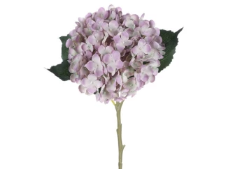 Umelá kvetina Hortenzia 50 cm, fialová