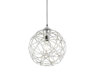 Luster Jacob 40 cm, šedá vintage