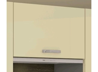 Horná kuchynská skrinka Karmen 60OK, 60 cm, svetlo šedá/krémová
