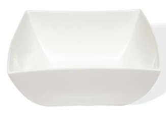 Miska 24x24 cm, biela