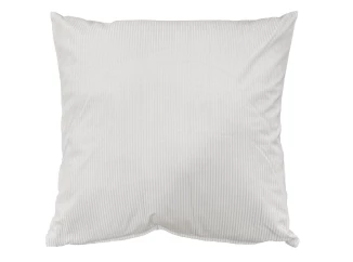 Dekoračný vankúš Cordia 45x45 cm, strieborný