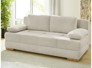 Rozkladacia pohovka na spanie Calli, béžová látka