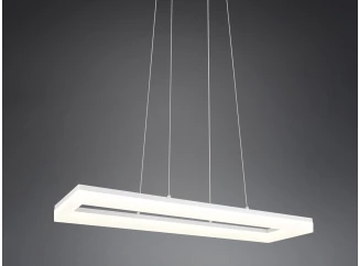 Závesné stropné osvetlenie LED Camino, biele