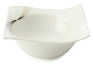 Miska Frequency 14x14 cm, biela