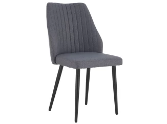 Jedálenská stolička Vicenza, šedá látka