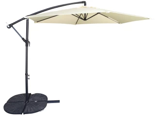 Záhradný slnečník Jumbo 300 cm, béžový