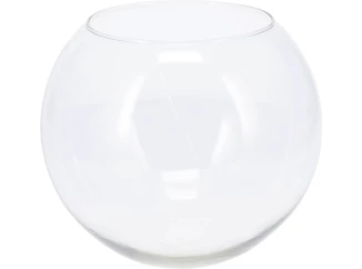 Váza 20x16 cm, recyklované sklo