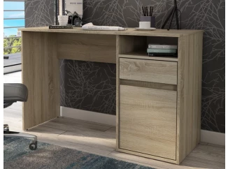 Písací stôl so zásuvkou Carlos, dub sonoma