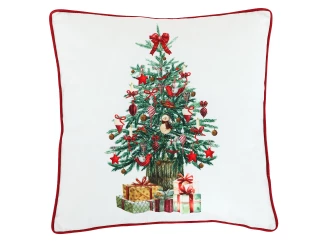 Obliečka na vankúš Vianočný stromček, 45x45 cm
