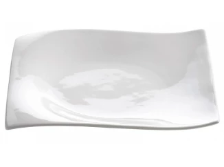 Plytký tanier Motion 20 cm, biely