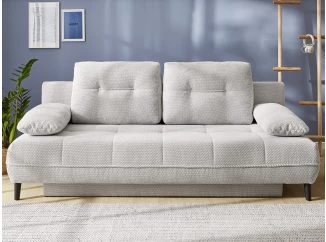 Rozkladacia pohovka Till, šedo-béžová látka