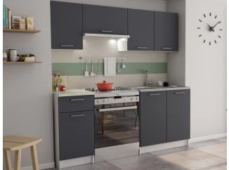 Kuchynský blok Irma, biela / grafitovo šedá