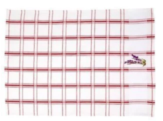 Kuchynská utierka Lawenda, červená