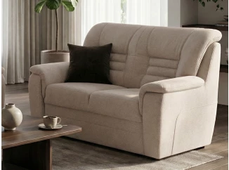 Dvojsedák Merlin, béžová látka