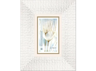 Fotorámik Glamour 10x15 cm, biely