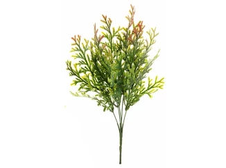 Umelý kvet Tuja 37 cm, zelená