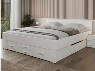 Postel Iwetta 180x200 cm, biela